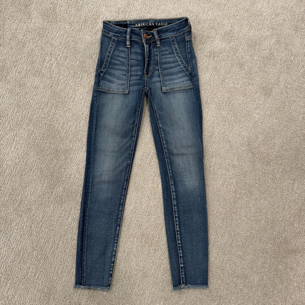 American Eagle Hi-Rise Jegging Crop